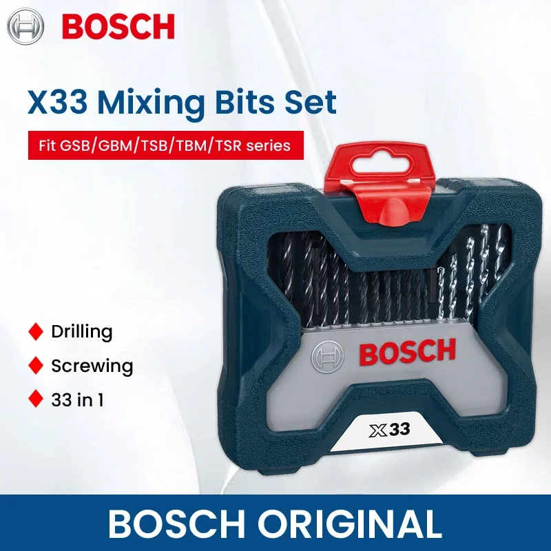 Power Tools Drill - Juego de brocas para taladro Bosch