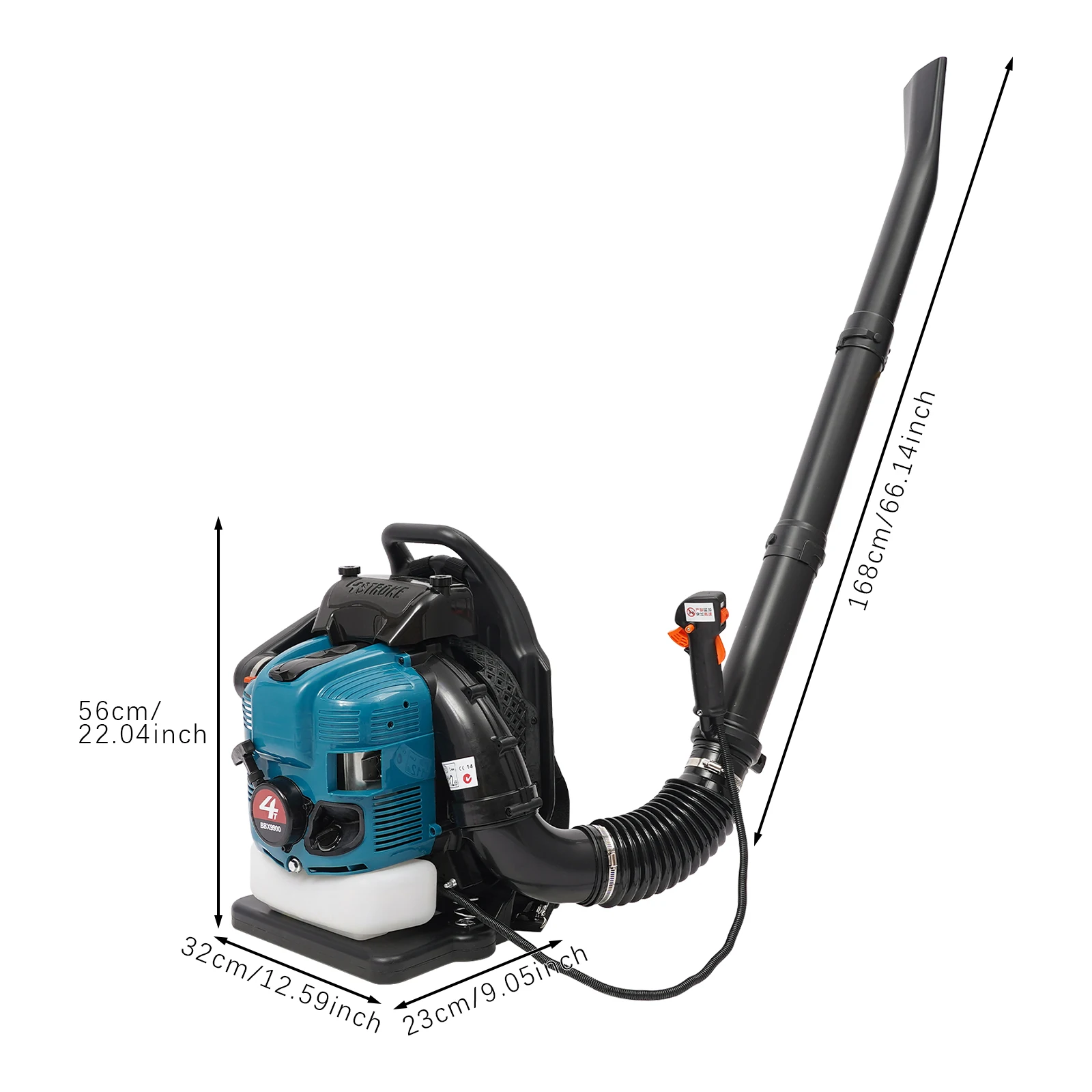 Power Tools Yard - Soplador de hojas a gasolina con