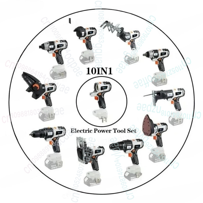 Reciprocating Saw Cordless - Destornillador inalámbrico sin escobillas, multiherramienta, taladro