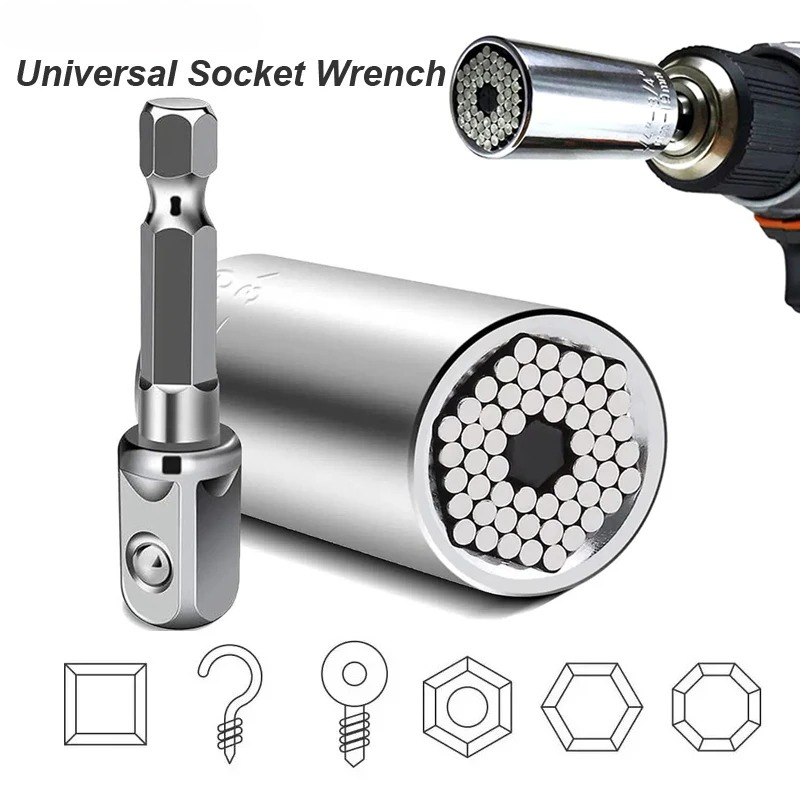 Power Key Tools - Juego de cabezales universales para llave