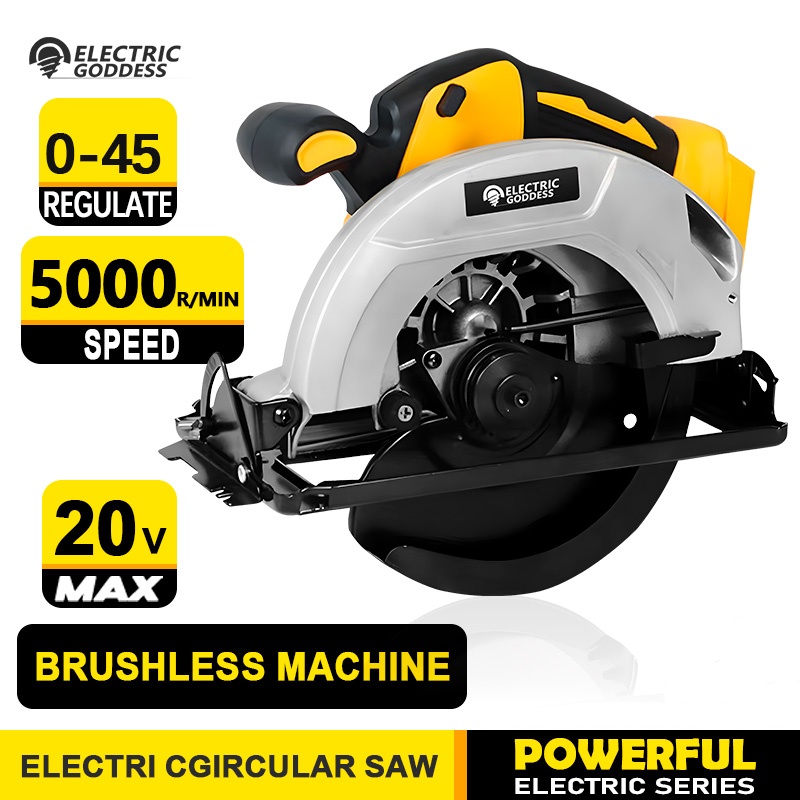 Reciprocating Saw Cordless - Sierra Circular inalámbrica de 7 pulgadas,