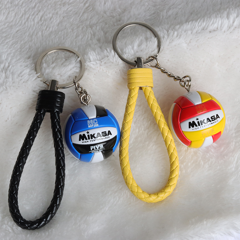 Power Key Tools - LLavero de voleibol de PVC, adornos