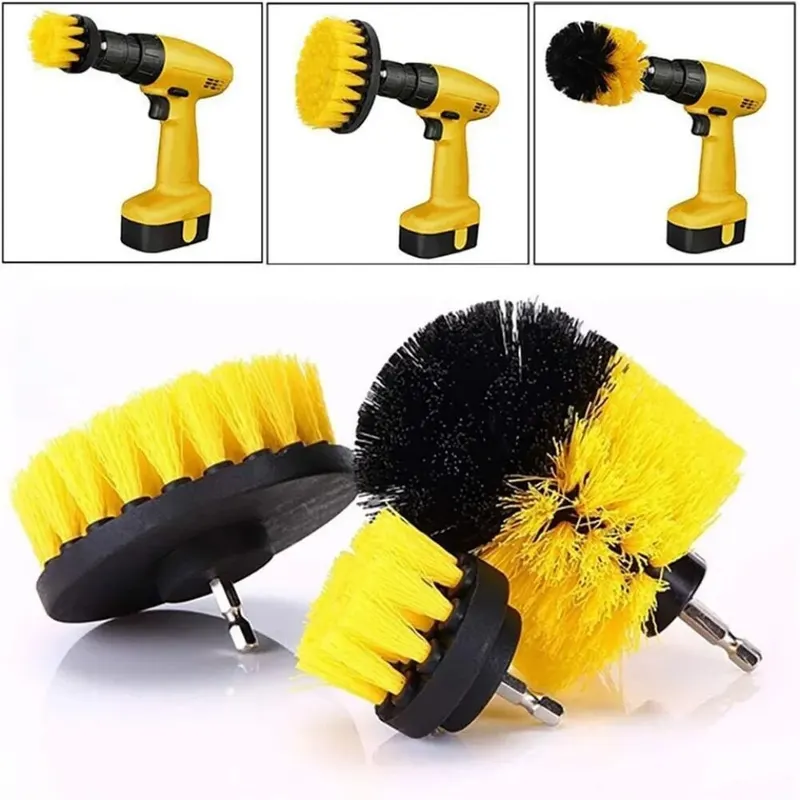 Power Tools Router - Juego de 3 cepillos de limpieza