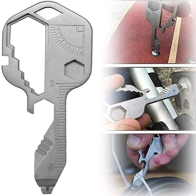 Power Key Tools - EDC24-Herramienta de llave multifunción, combinación de