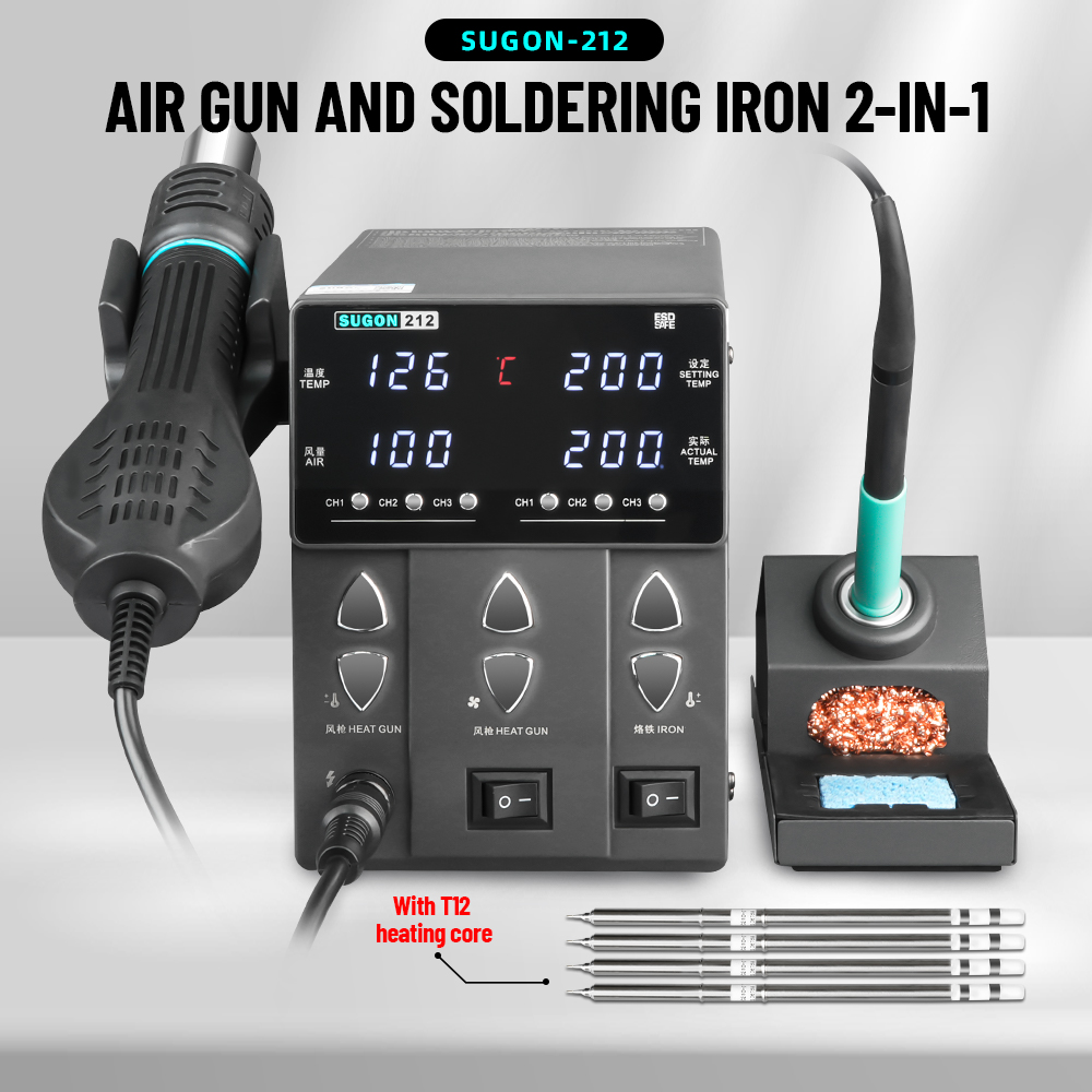 Estación de Soldadura SUGON 21 - Power Tools Station reseña y precio