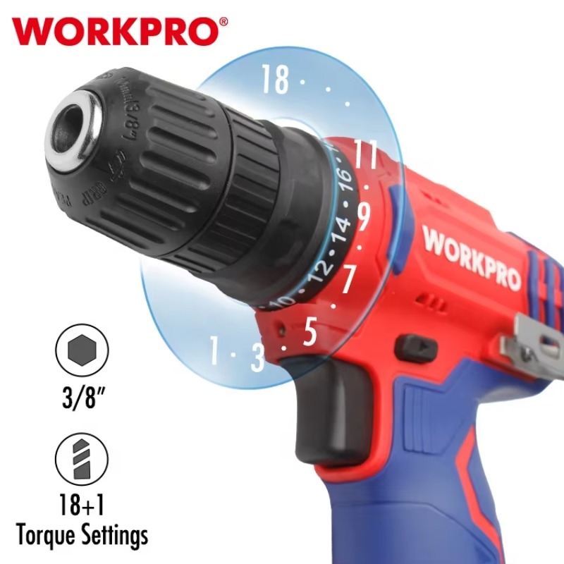 Taladro Inalámbrico de 12V y 1 - Power Tools Drill reseña y precio