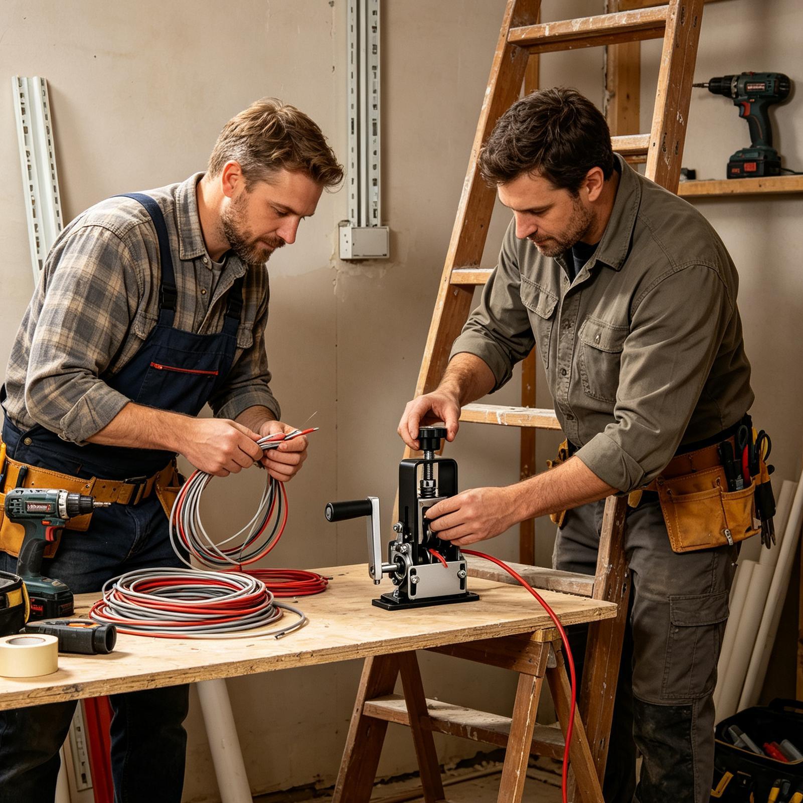 Máquina peladora de cables mul - Power Tools Drill reseña y precio