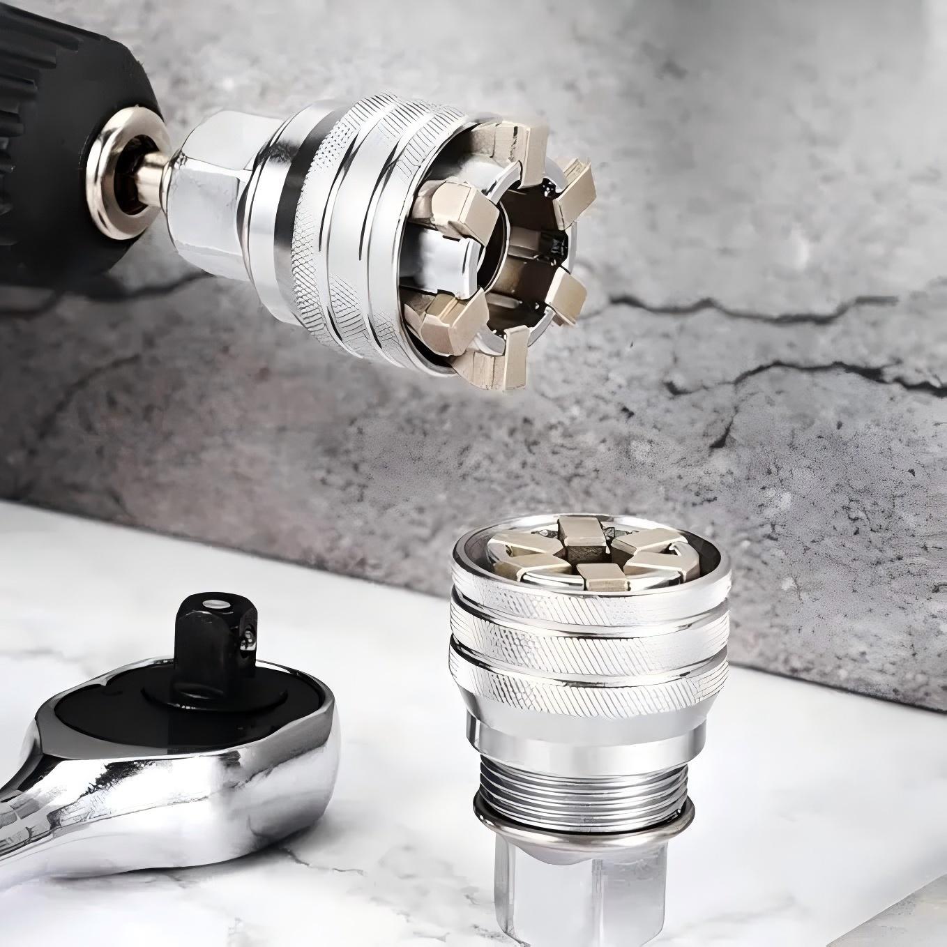 Llave de tubo universal multif - Power Tools Drill reseña y precio