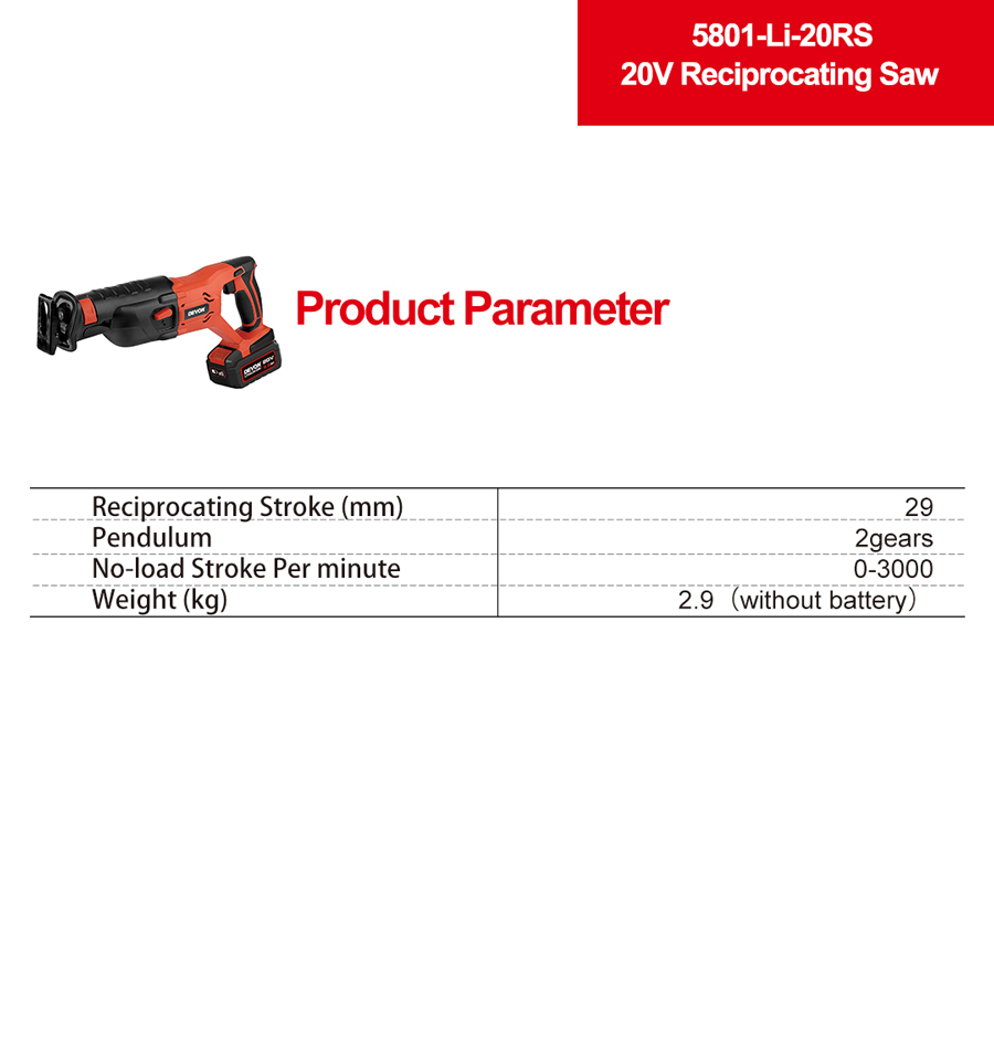 Marcas de herramientas eléctri - Reciprocating Saw Cordless reseña y precio