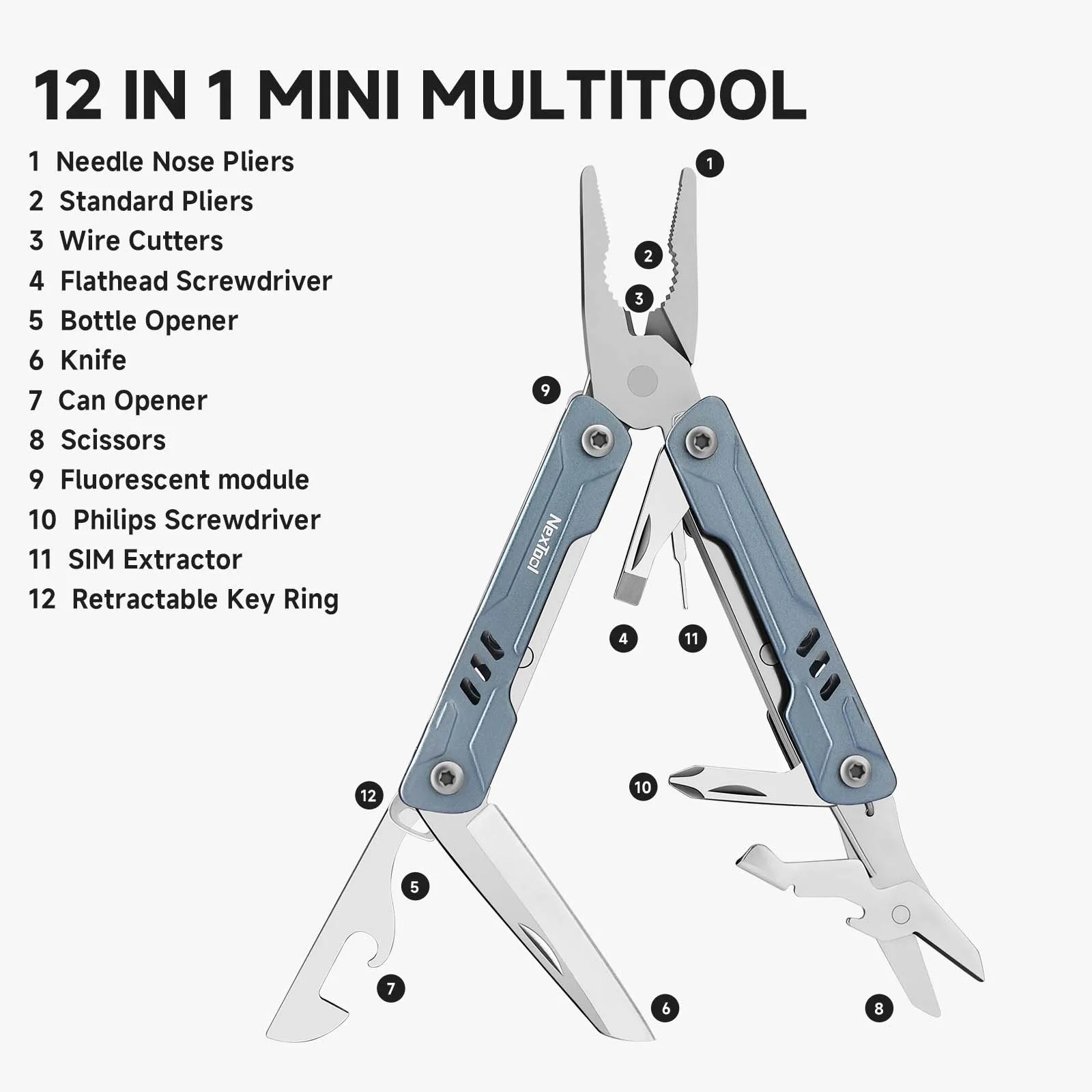 NexTool Mini Sailor S11, Herra - Power Key Tools reseña y precio