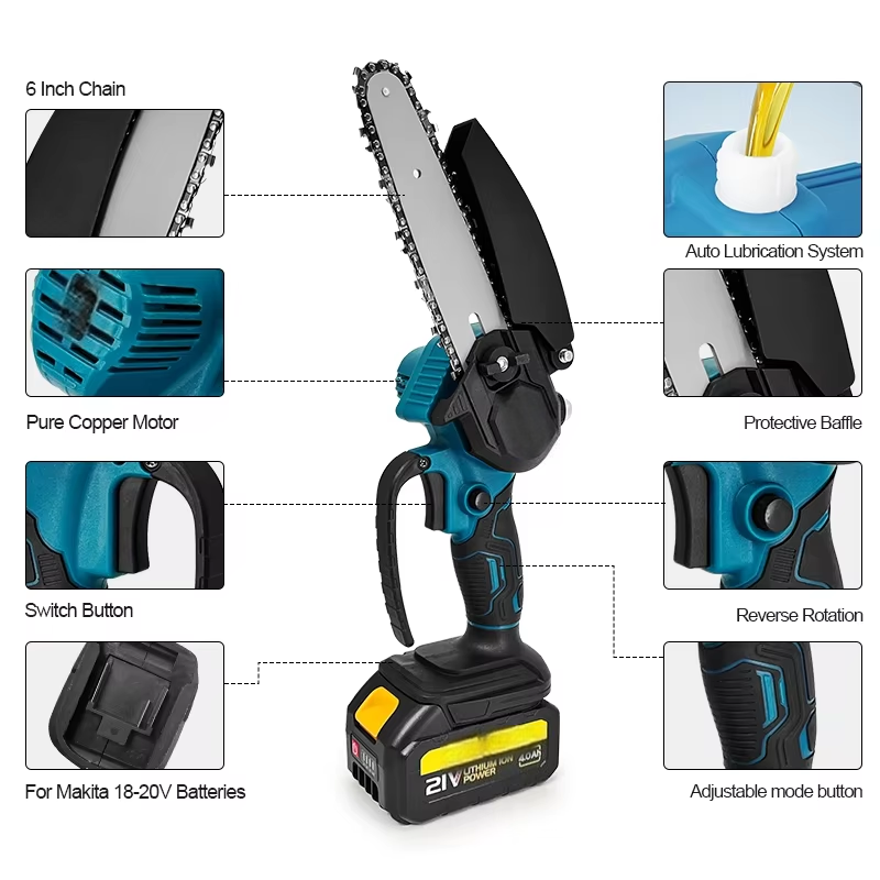 Minisierra eléctrica de iones  - Reciprocating Saw Cordless reseña y precio