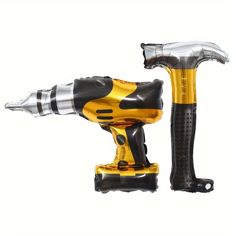 2 globos de aluminio con forma - Power Tools Hammer reseña y precio