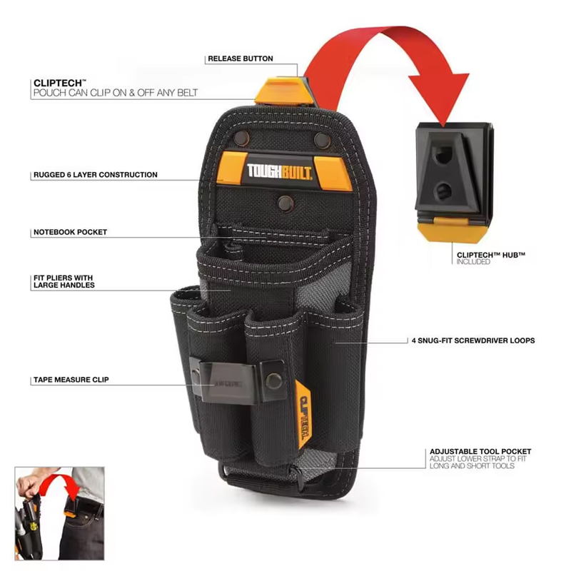 TOUGHBUILT TB-CT-36-L6 Bolsa d - Power Tools Technician reseña y precio