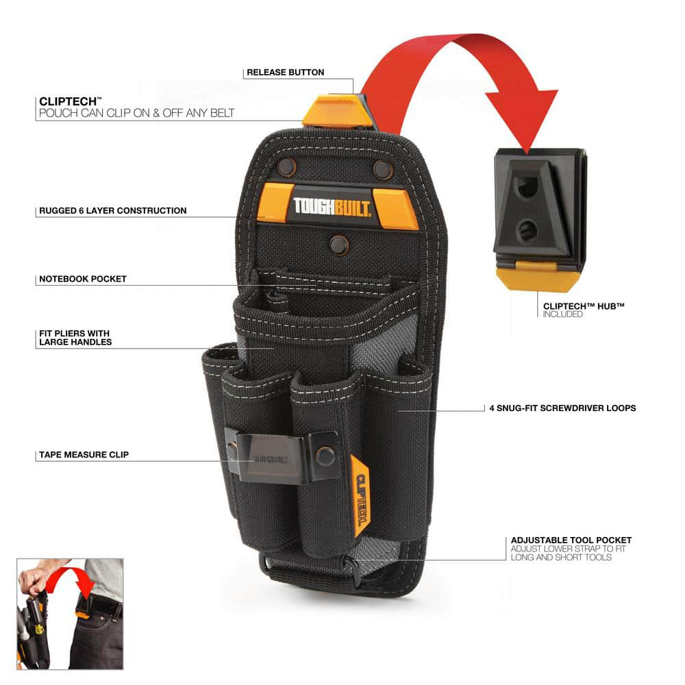 TOUGHBUILT TB-CT-36-L6 Bolsa d - Power Tools Technician reseña y precio