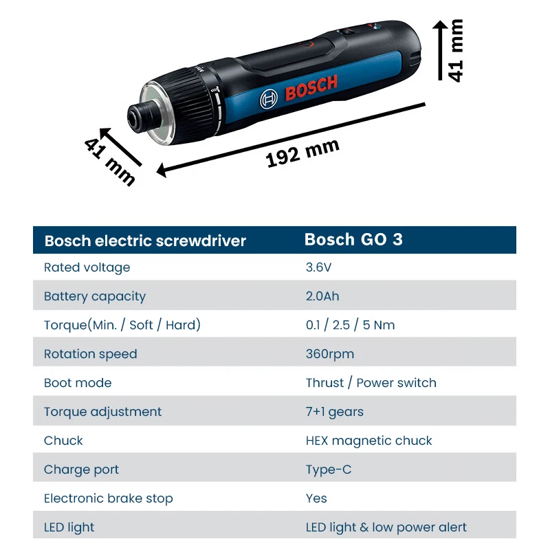 Destornillador Eléctrico BOSCH - Power Tools Drill reseña y precio