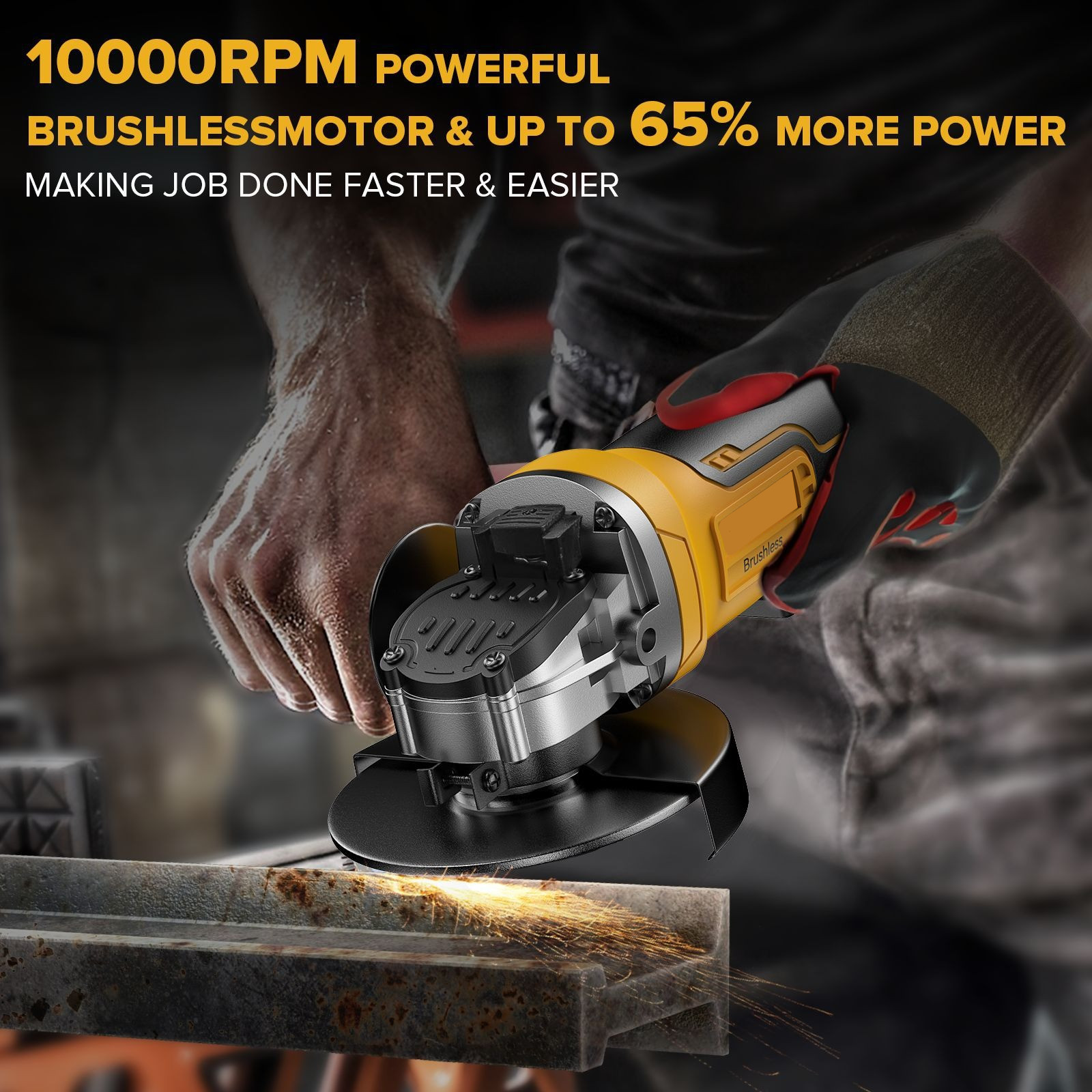 Amoladora angular sin escobill - Power Tools Pink reseña y precio