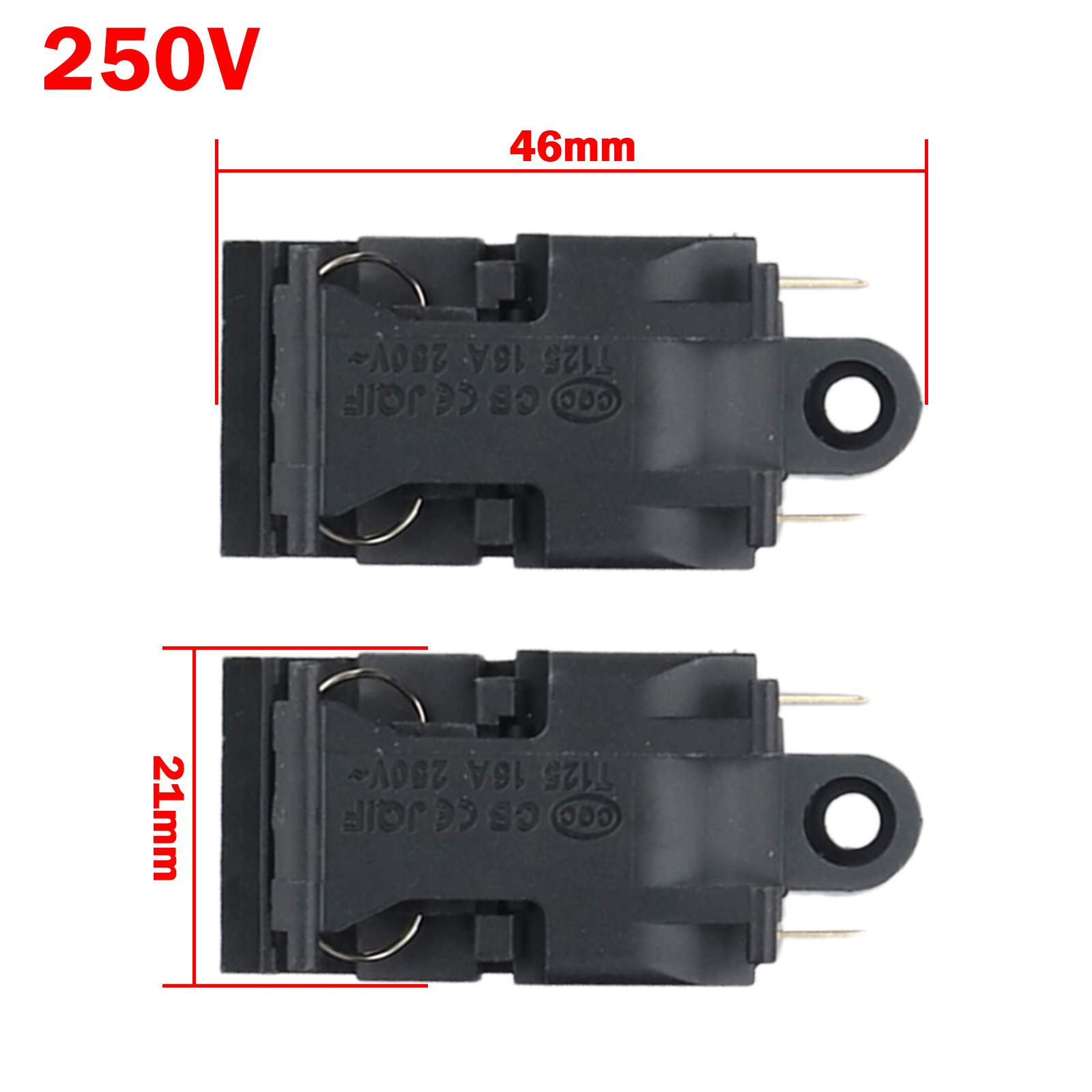 10 Uds 16A 250V interruptor de - Power Tools Jb reseña y precio