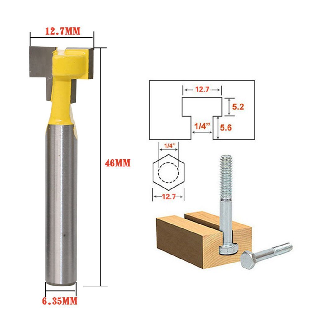Broca enrutadora con ranura en - Power Tools Router reseña y precio