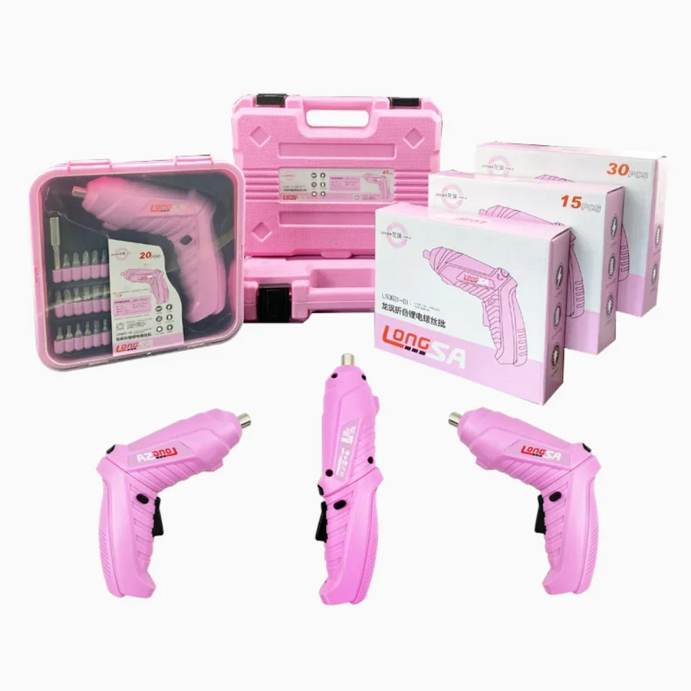 Destornillador eléctrico de ca - Power Tools Pink reseña y precio