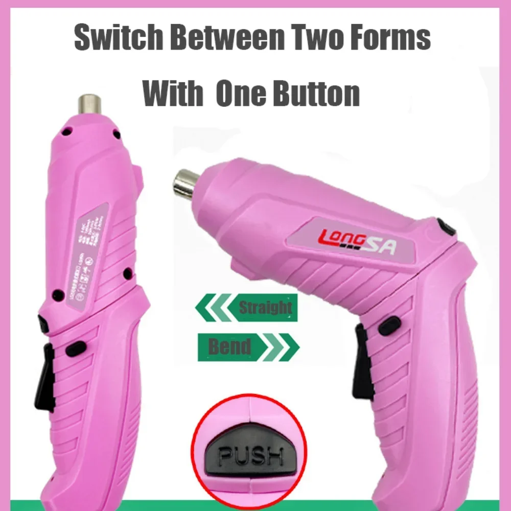 Destornillador eléctrico de ca - Power Tools Pink reseña y precio