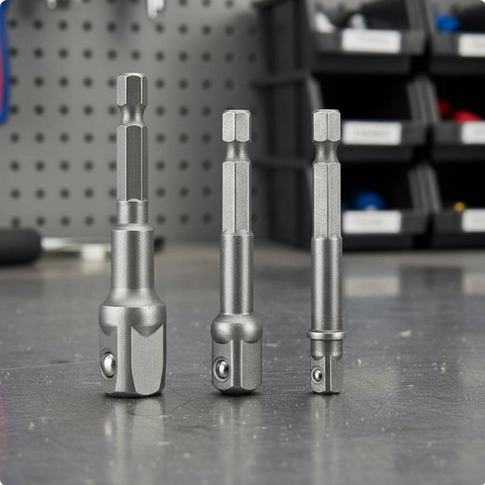 Juego de 4 adaptadores de corr - Power Tools Technician reseña y precio