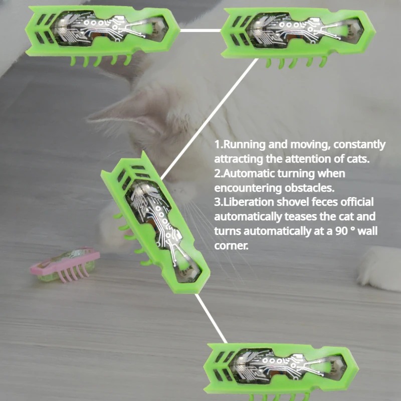 Juguetes para Gatos: Gusanos E - Power Tools Cat reseña y precio