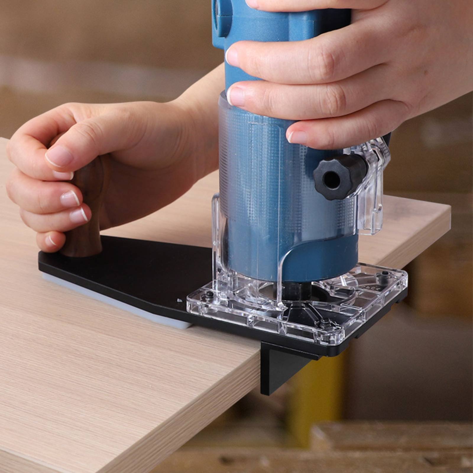 Base para recortar bordes, con - Power Tools Router reseña y precio