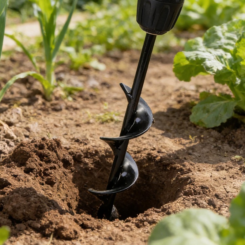 Barrena de jardín espiral de a - Power Tools Yard reseña y precio