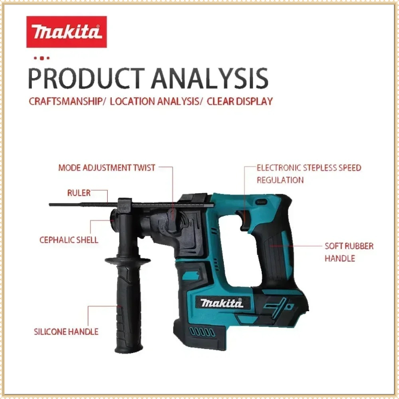 Martillo Inalámbrico Makita, M - Einhell Power X Tools reseña y precio